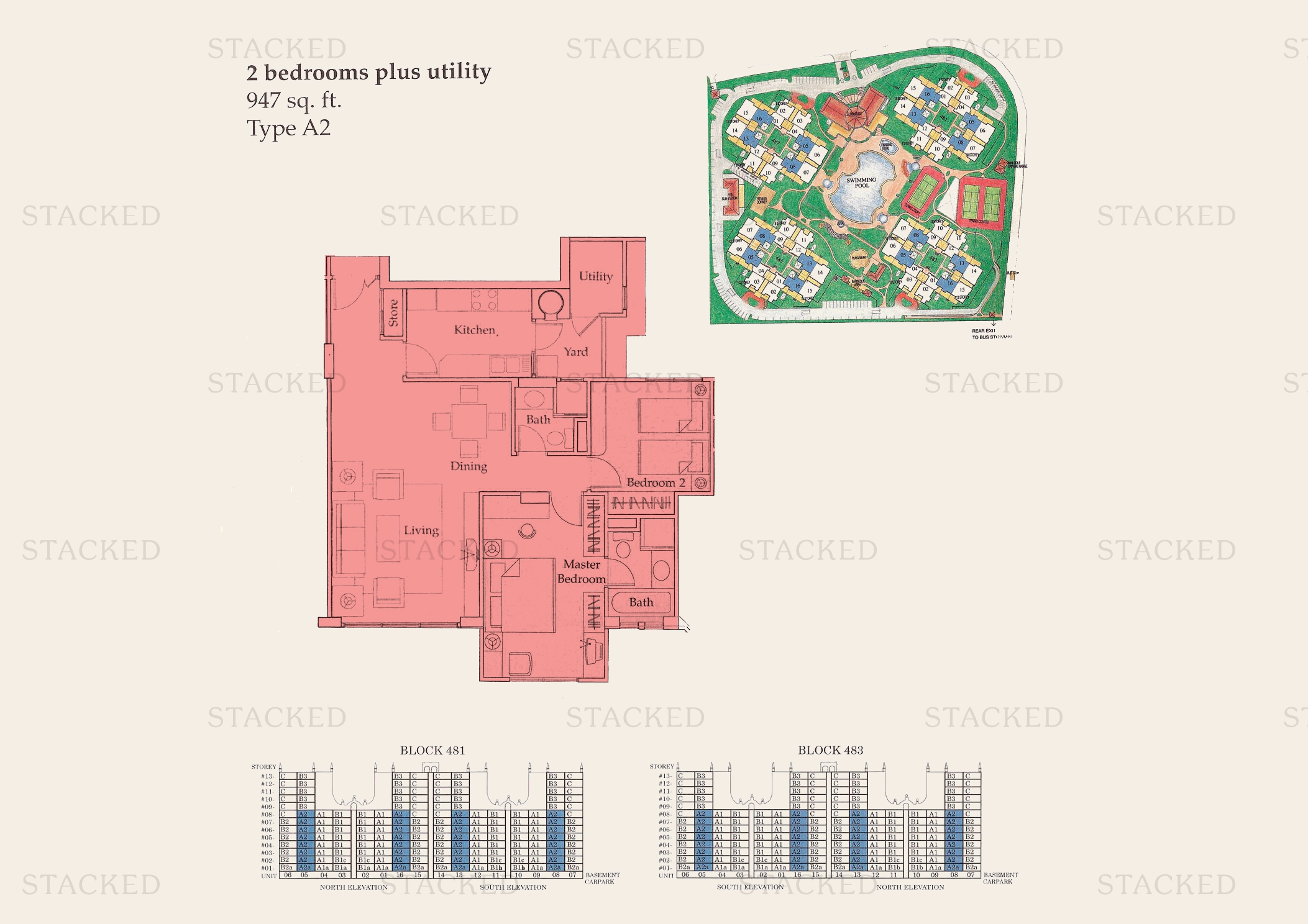 Stacked homes Castle Green Singapore Condo Floor Plans, Images And